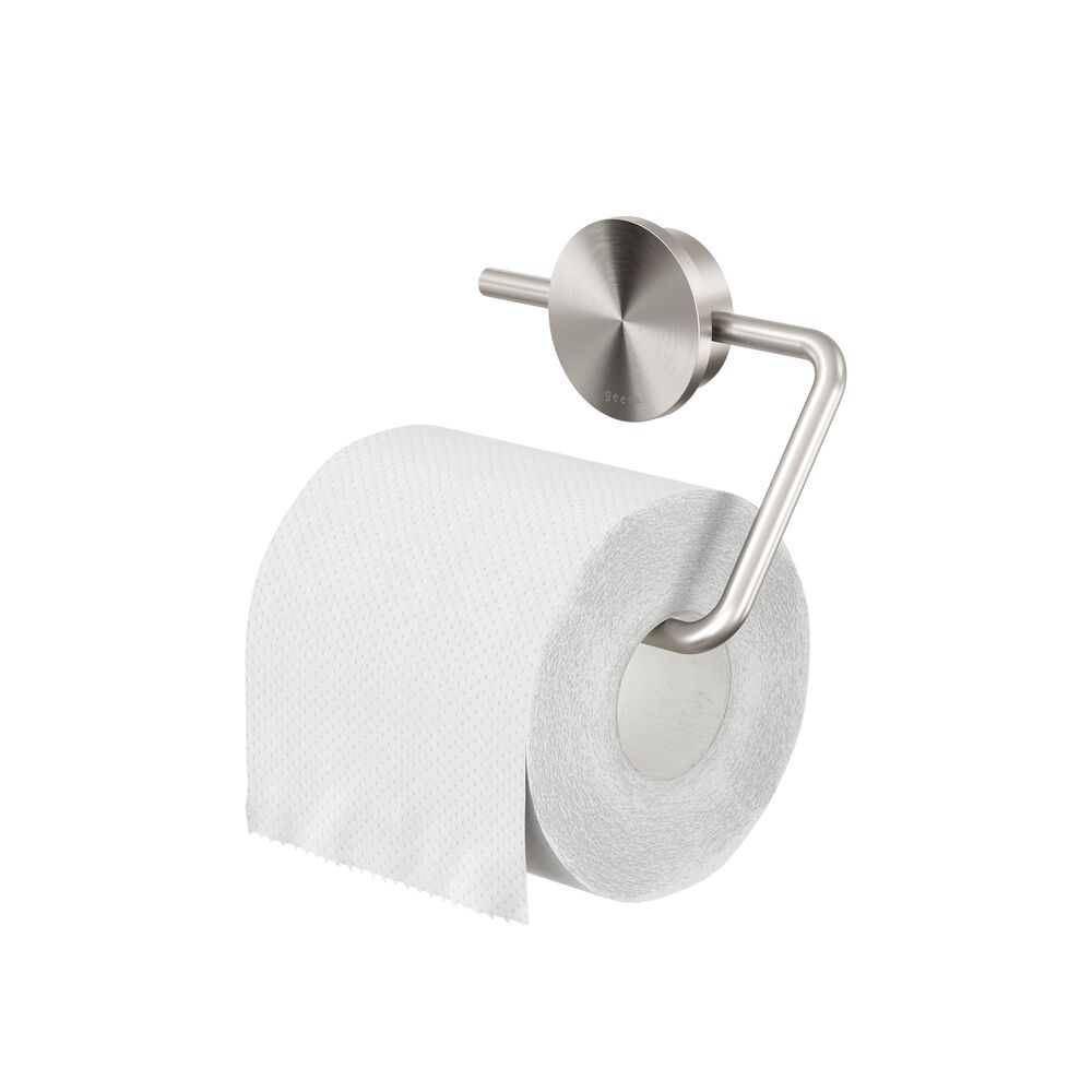 Geesa Opal toiletrolhouder zonder klep 917209-05 geborsteld rvs