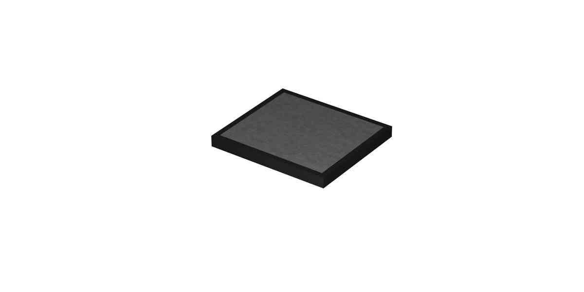 INK Tilo tegelframe van gecoat staal incl watervaste plaat m. tegel 1901761 m. zwart/mat concrete H40xB400xD450