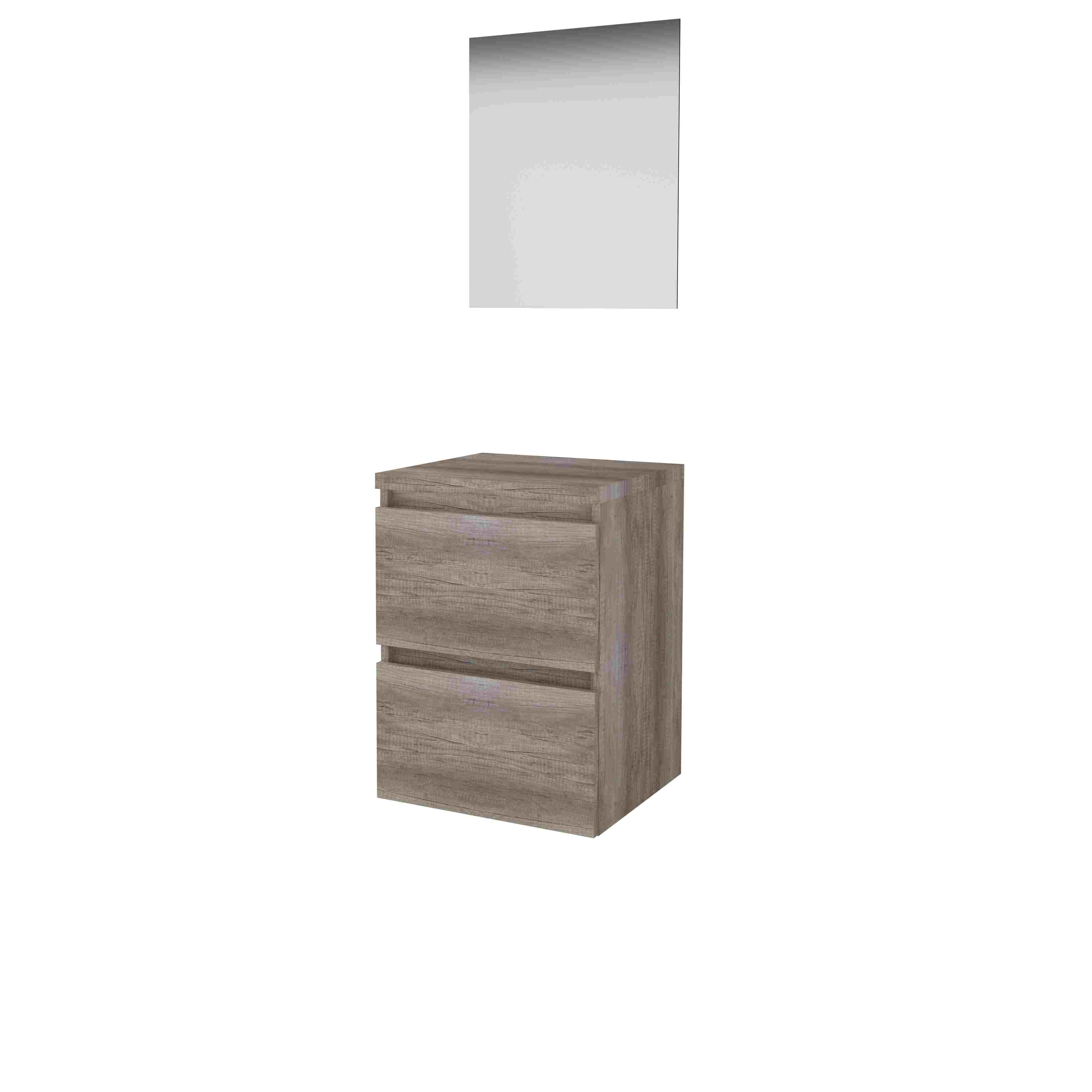 Basic Ultimate 46 onderk. GL incl. 2 la + afdekplaat incl. spg. m. LED ind. o+b B500xD460 Scotch Oak / 1813476
