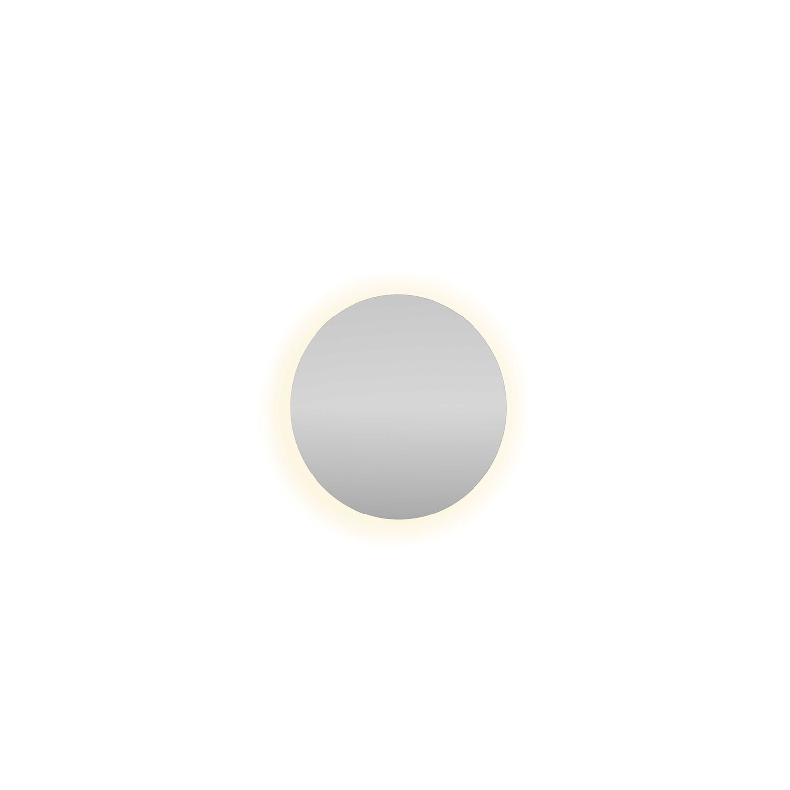 INK SP13 spg. rond op alu fr. m. ind. LED incl. sensorschak. B600xD600 Alu / 8401572