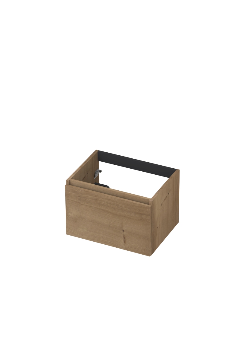 INK Fineer onderkast 1L gr.loos houten keerlijst fineer 1221202 Ash grey H400xB600xD450