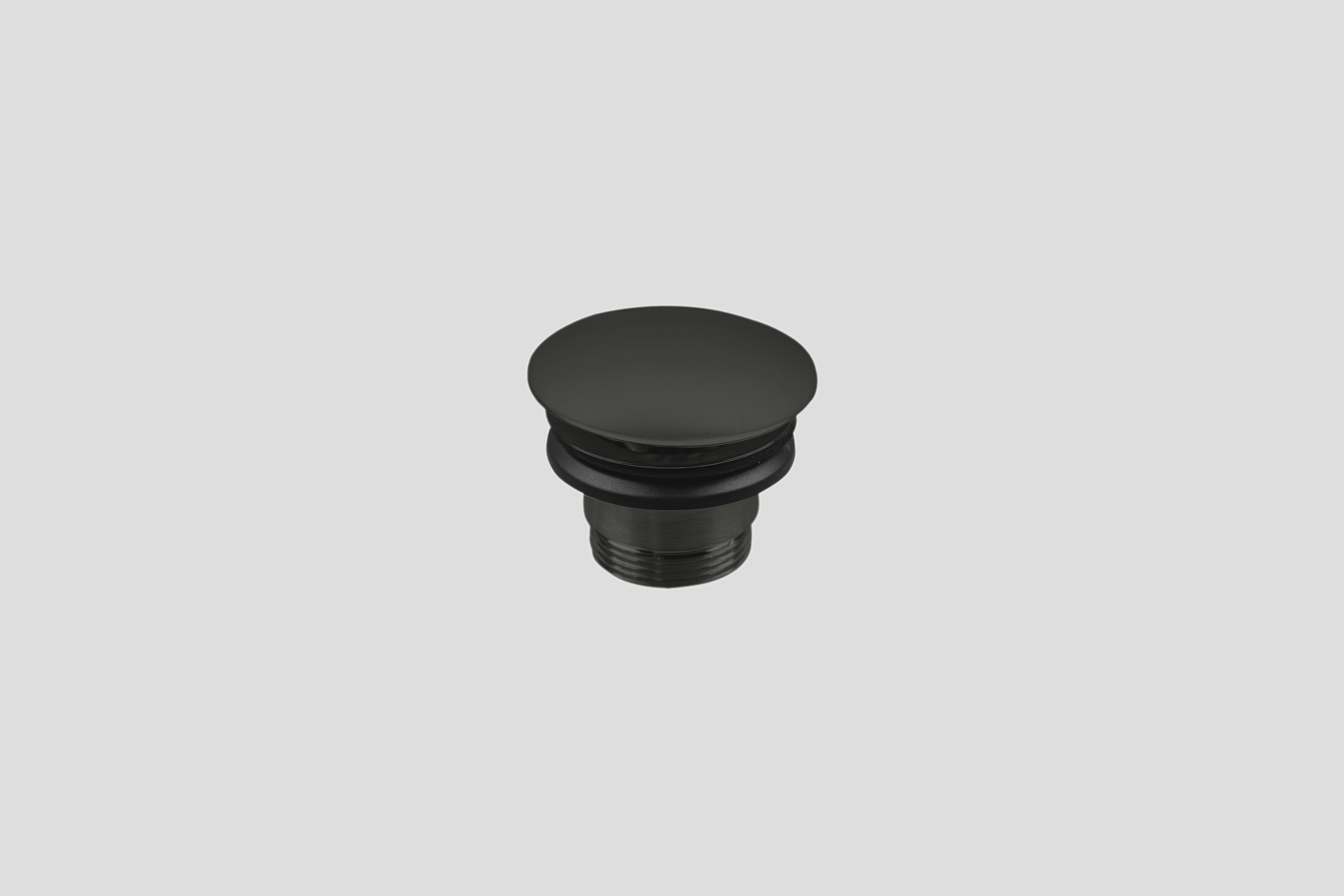 Lagoo Garda always open plug met schroef G6118MB Matt Black