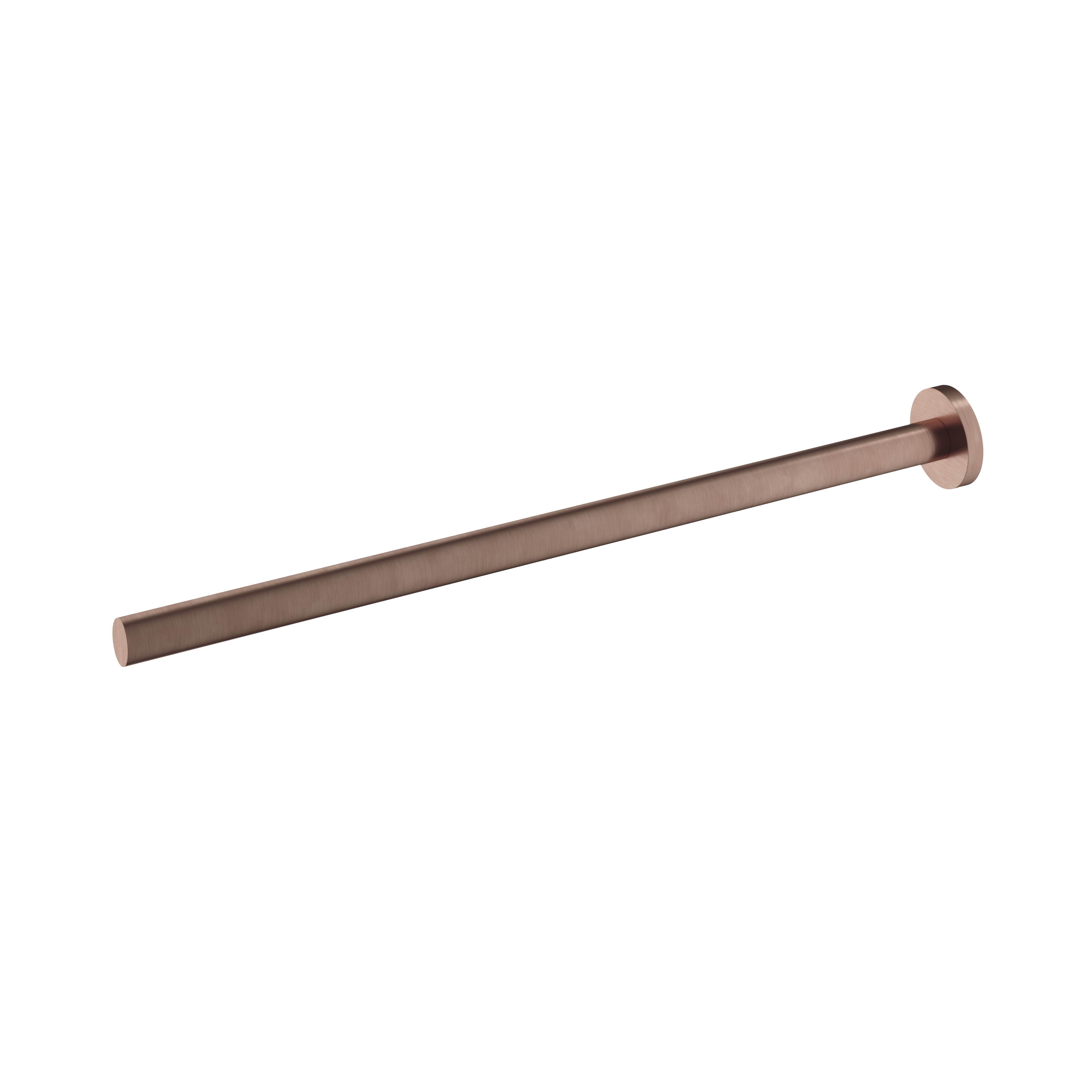 Hotbath Archie vaste handdoekhouder 40 cm ARA08BCP Geborsteld Koper PVD