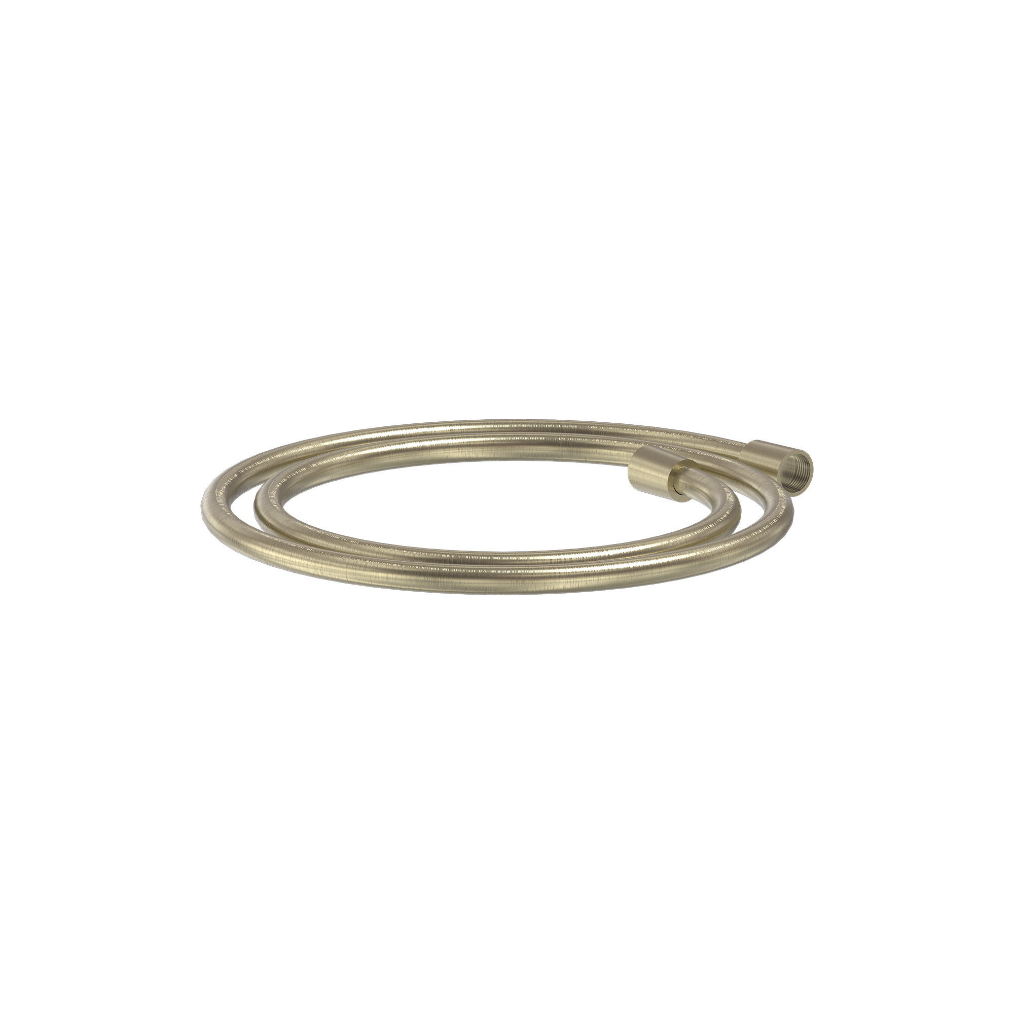 MAY Doucheslang smooth 150cm 6804154 Geborsteld mat goud PVD