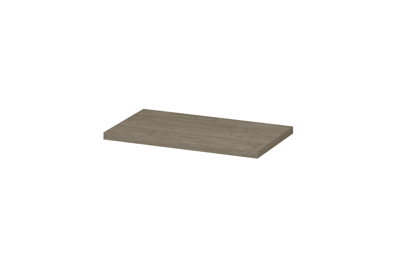 INK Topdeck Afdekplaat t.b.v. onderkast hout decor 35mm dik 1258304 Greige eiken H35xB800xD450