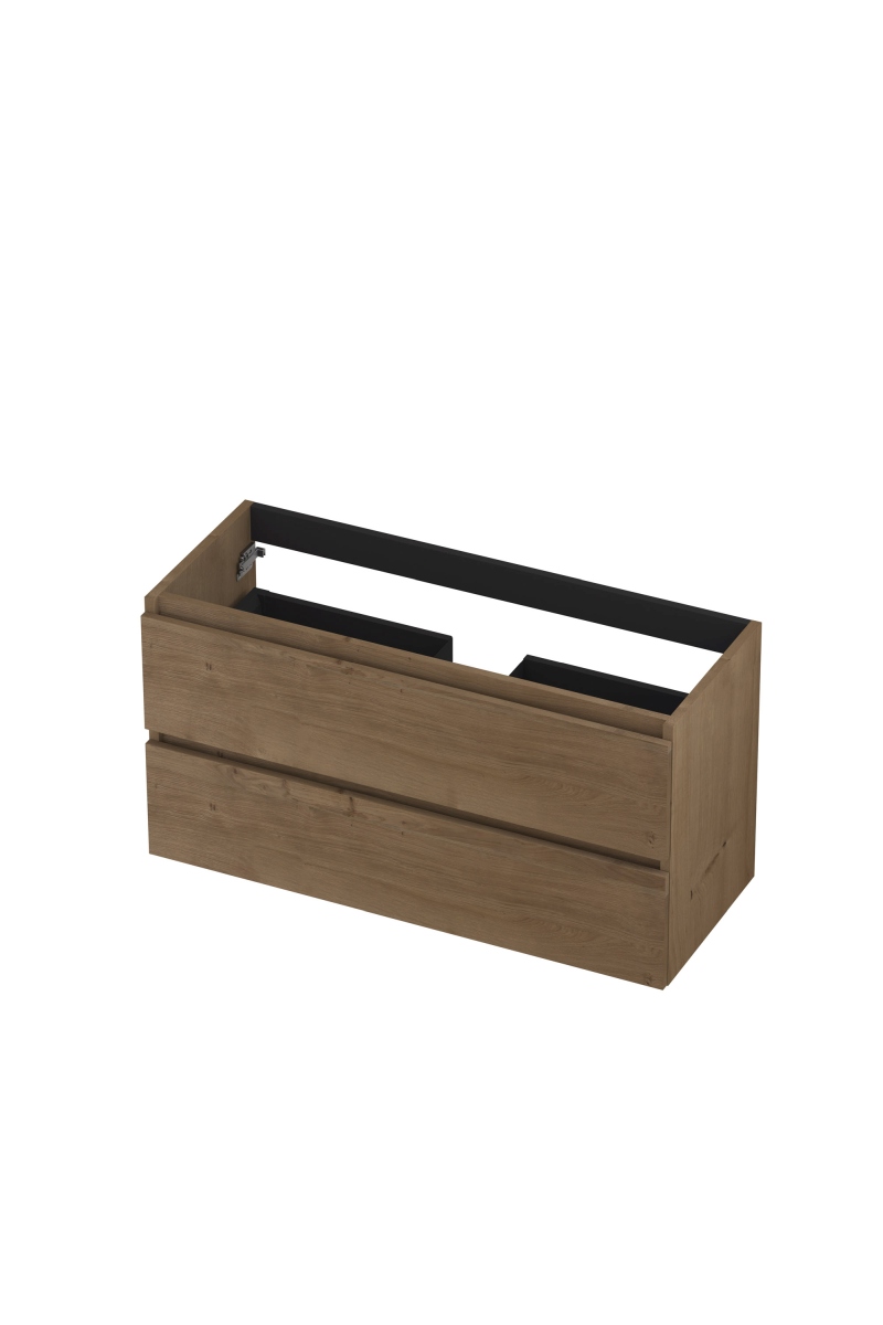 INK Fineer onderkast 2L gr.loos houten keerlijst fineer 1221721 Ash grey H520xB1000xD400