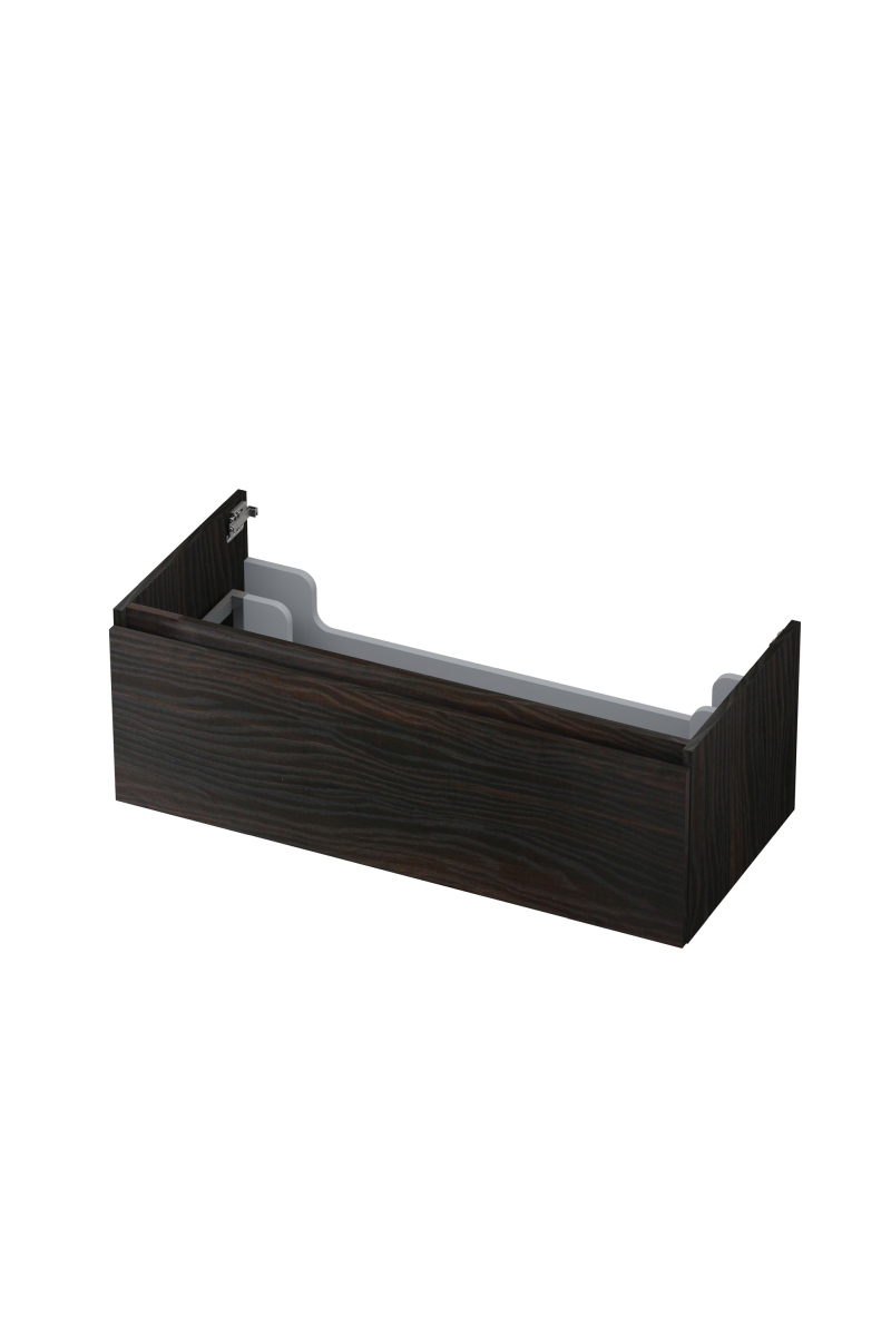 INK onderkast 1 lade gr.loos m. houten keerlijst 1257545 Intens eiken H350xB1000xD450