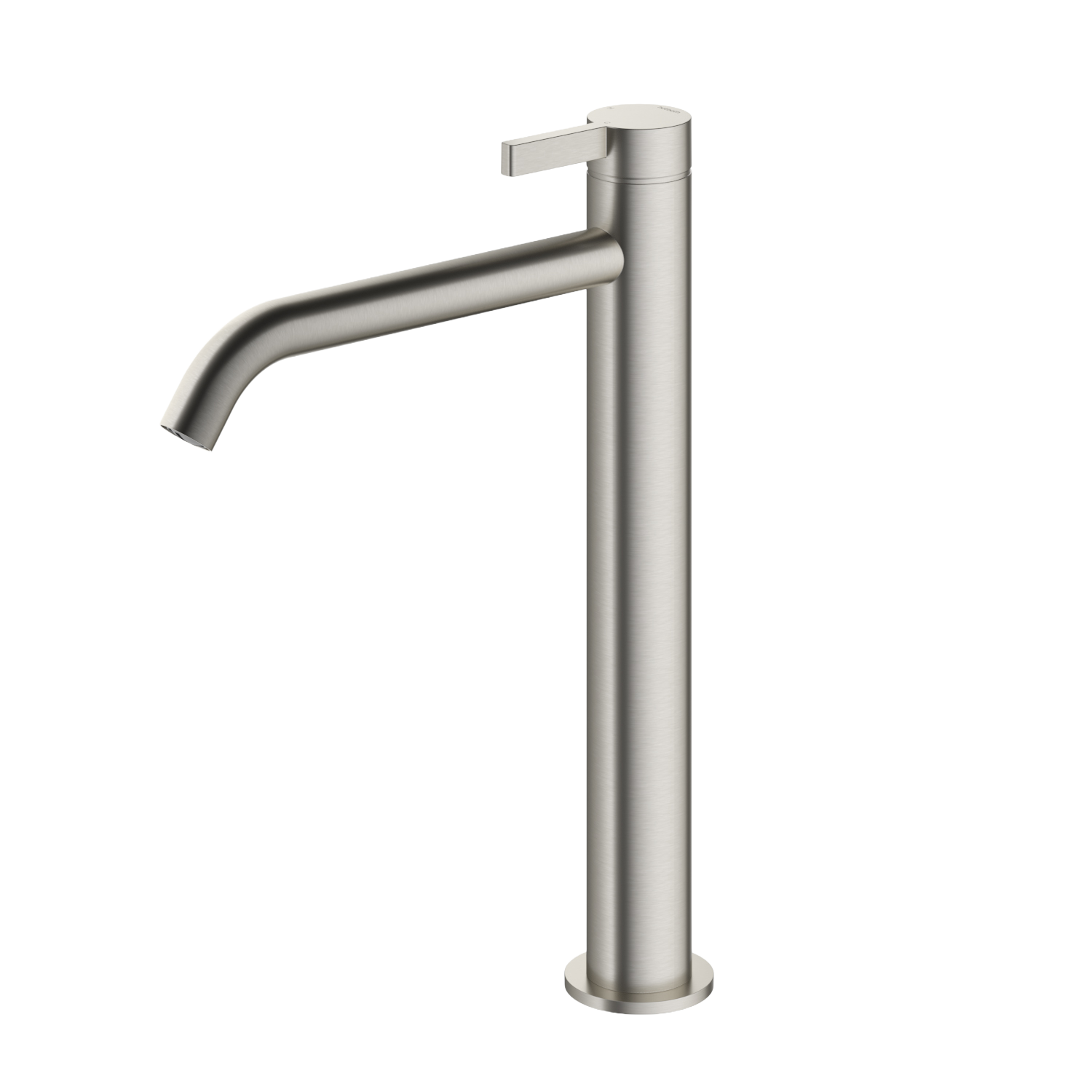 Hotbath Ace wastafelmengkraan hoog zonder waste AC003HGN Geborsteld Nikkel