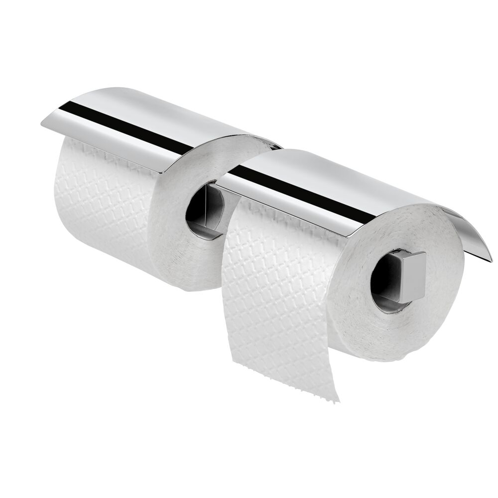 Geesa WYNK Toiletrolhouder met klep. dubbel 914519-02