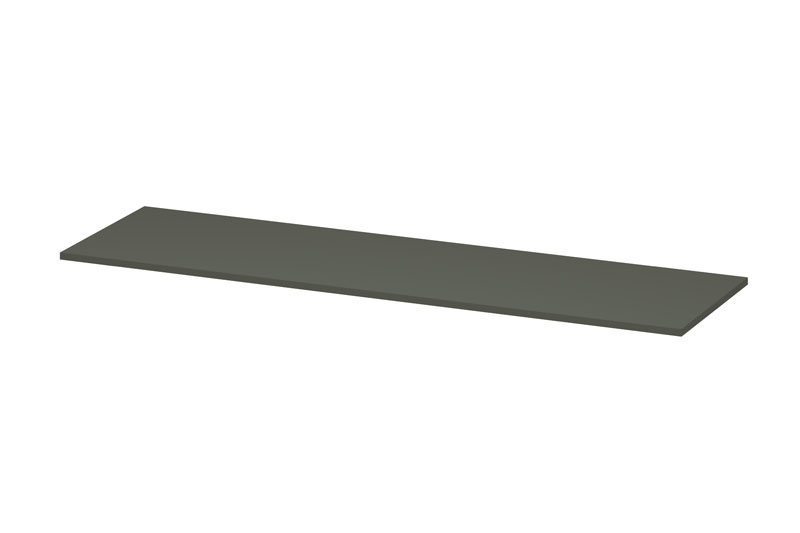 INK Topdeck 45 Afdekplaat t.b.v. onderkast gelakt 1240217 mat beton groen H20xB1600xD450