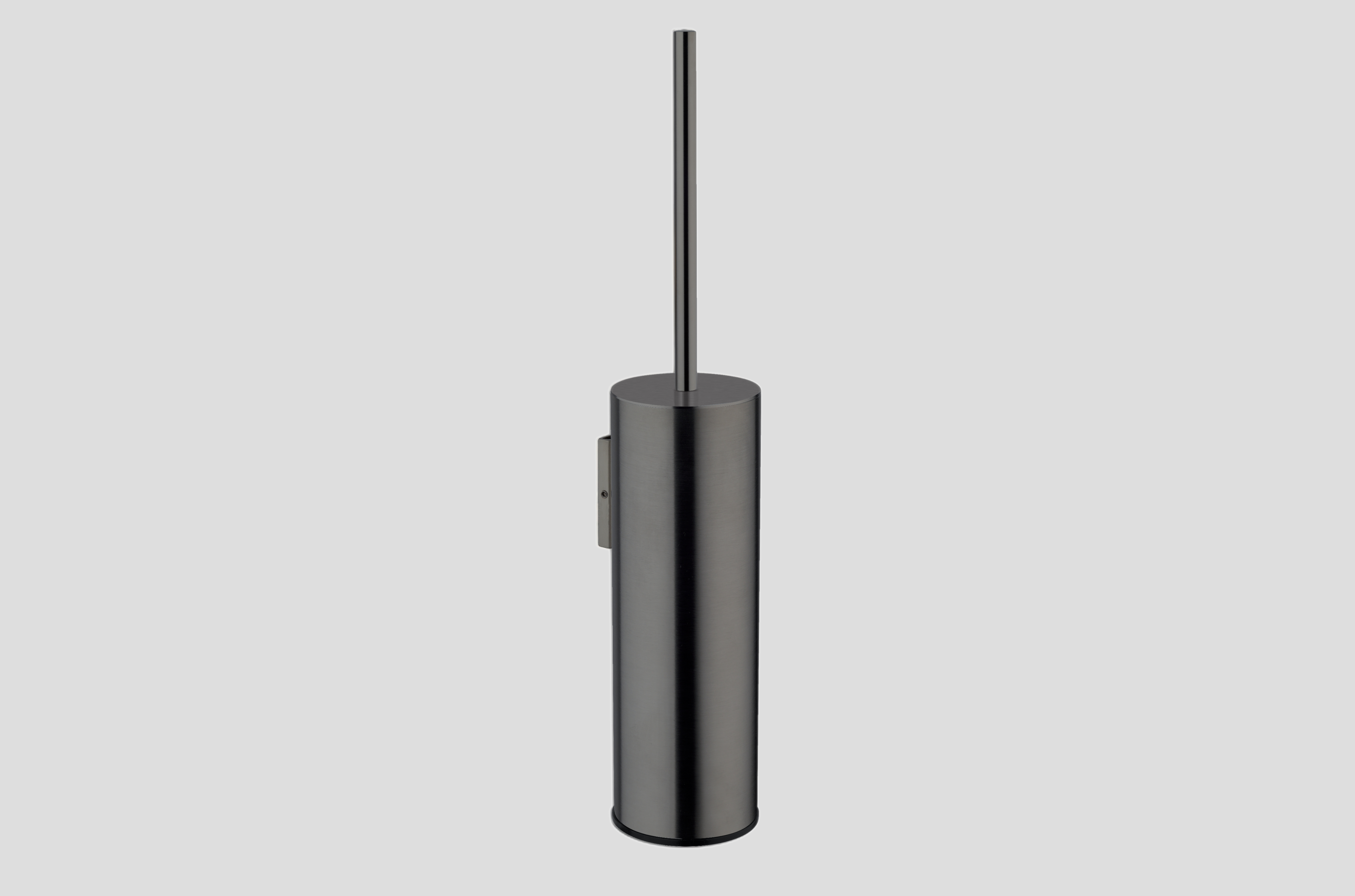Lagoo Garda toiletborstelhouder wandmontage G6101GM Brushed Gun Metal PVD