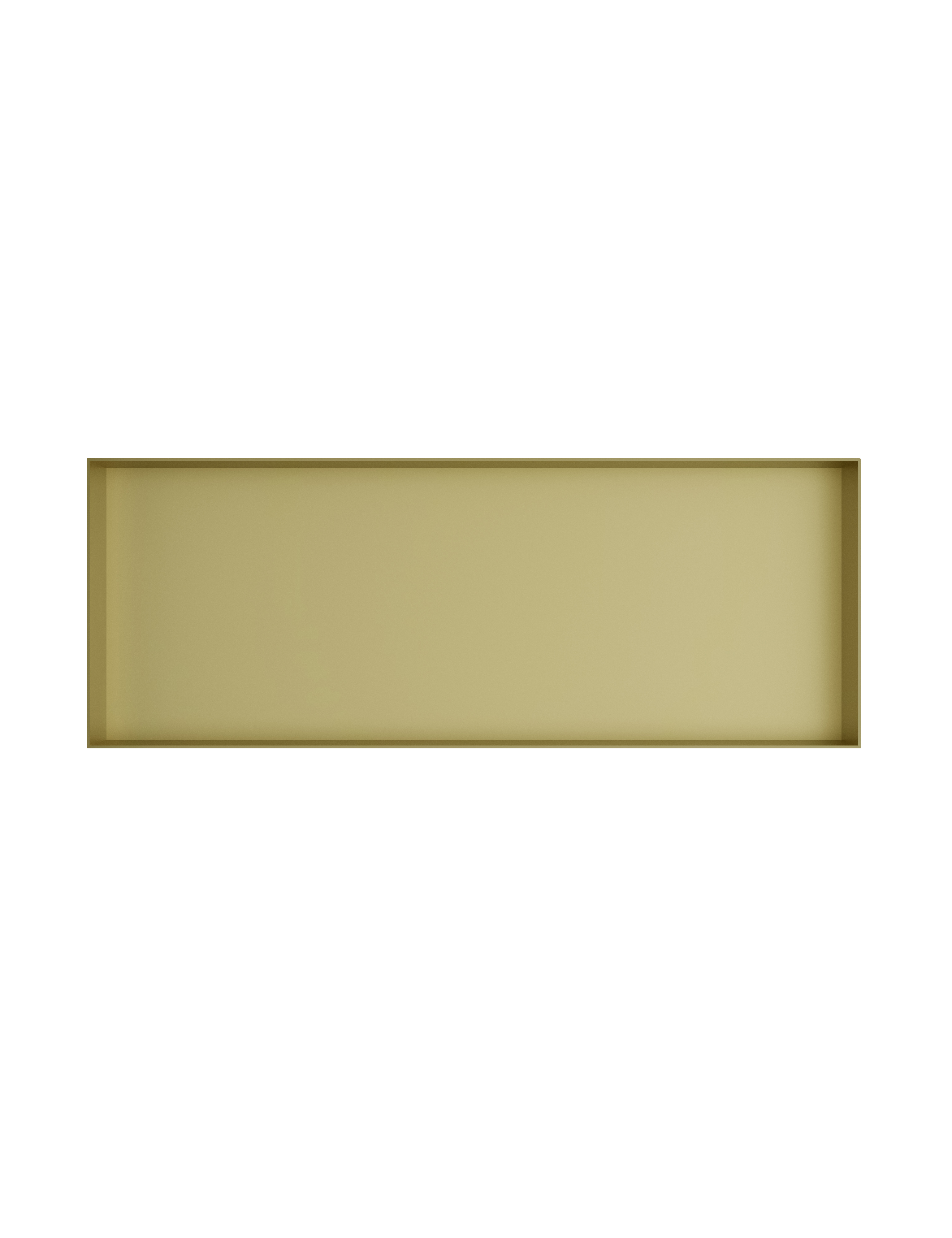 Hotbath More inbouwbox of inbouwnis 30x80x10cm frameless BOX080FBBP Geborsteld messing PVD