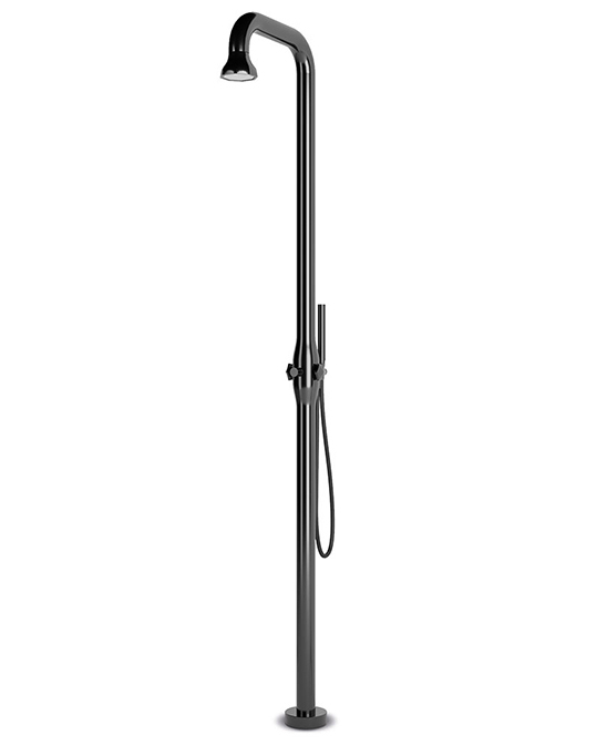 Jee-o bloom vrijstaande douche m. tweegreepsmengkr. en handd. pvd gun m.al 600-6216