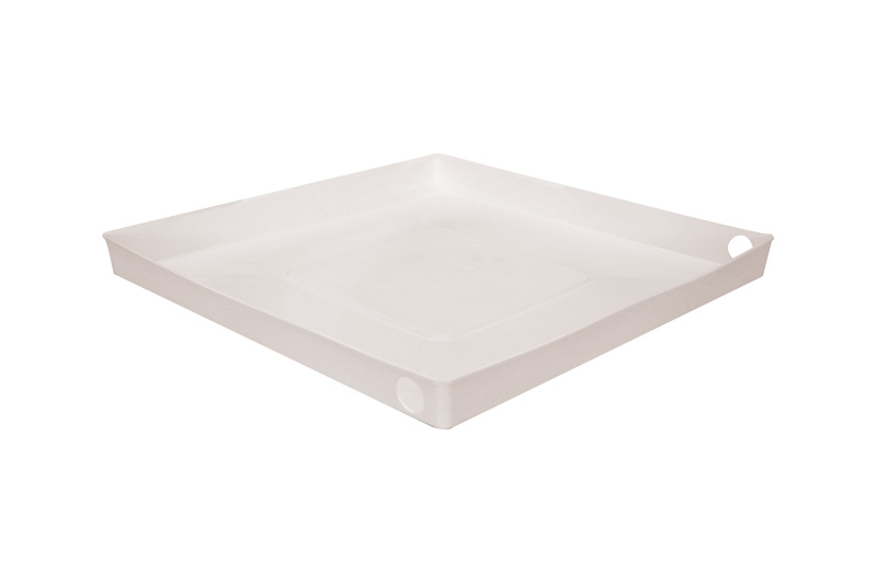 Lekbak Super 650x650x60mm PP. kunststof wit