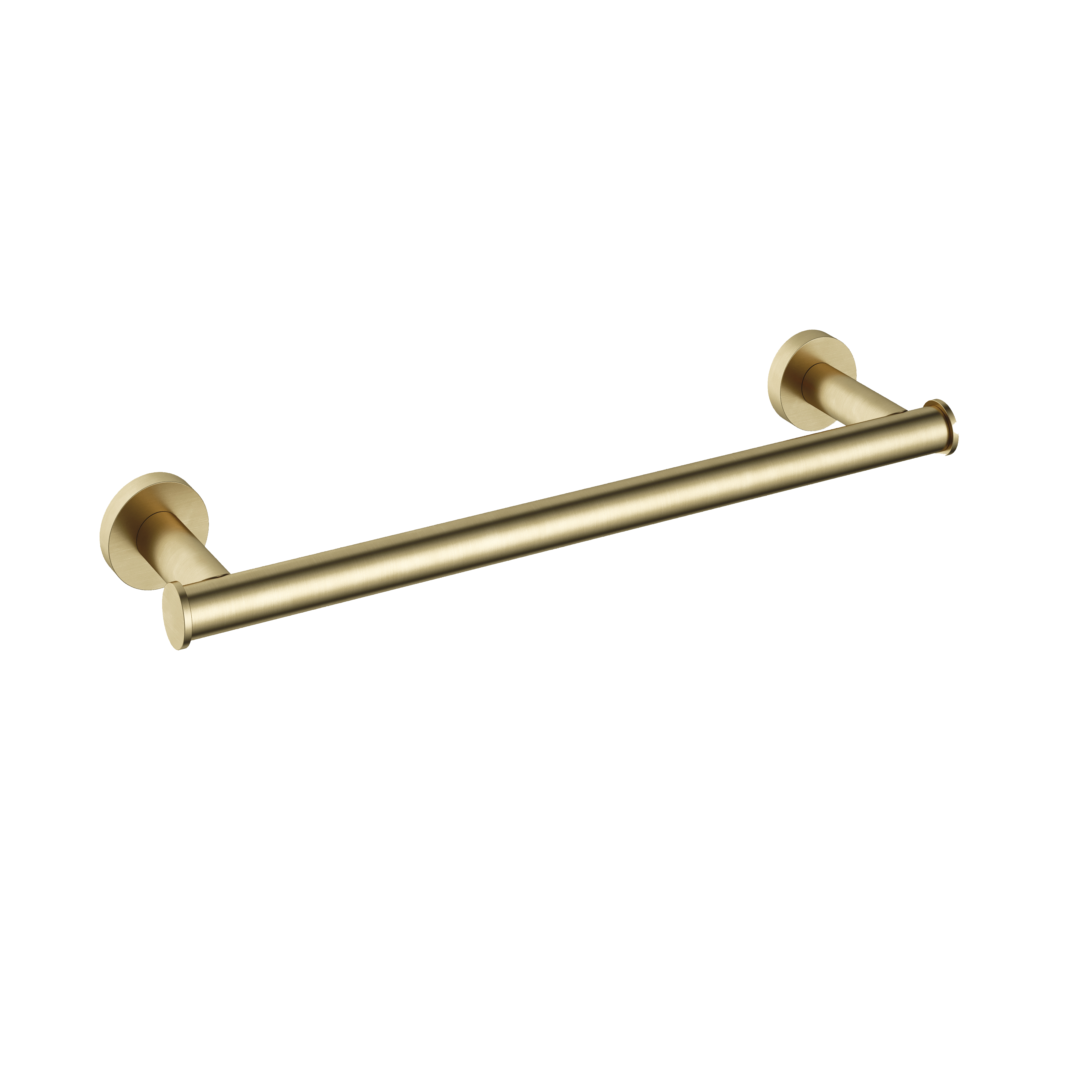 Hotbath More handdoekstang 34cm BAA06BB Geborsteld messing