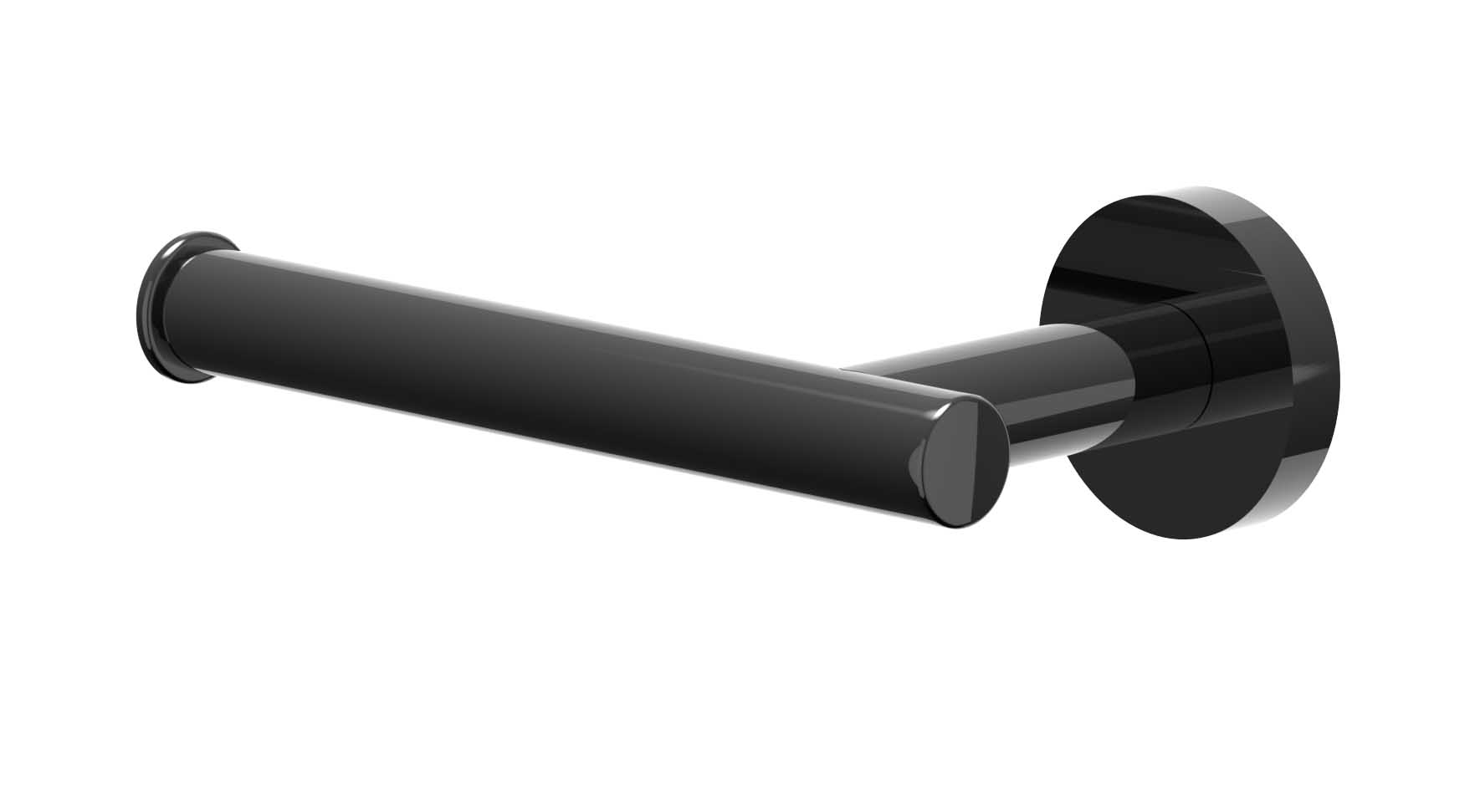 IVY Toiletrolhouder 6500357 Zwart chroom PVD