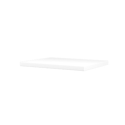 Proline Top afdekplaat gelakt 1228405 Mat wit H32xB600xD460