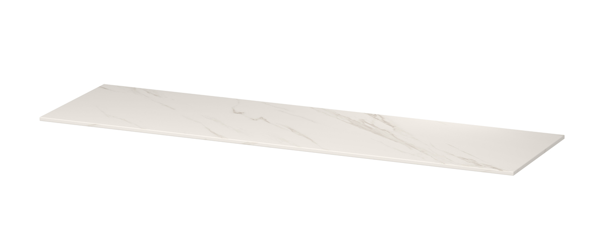 INK Afdekplaat van keramische slab zonder uitsparing H10xB1600xD450 Calacatta mat / 210250