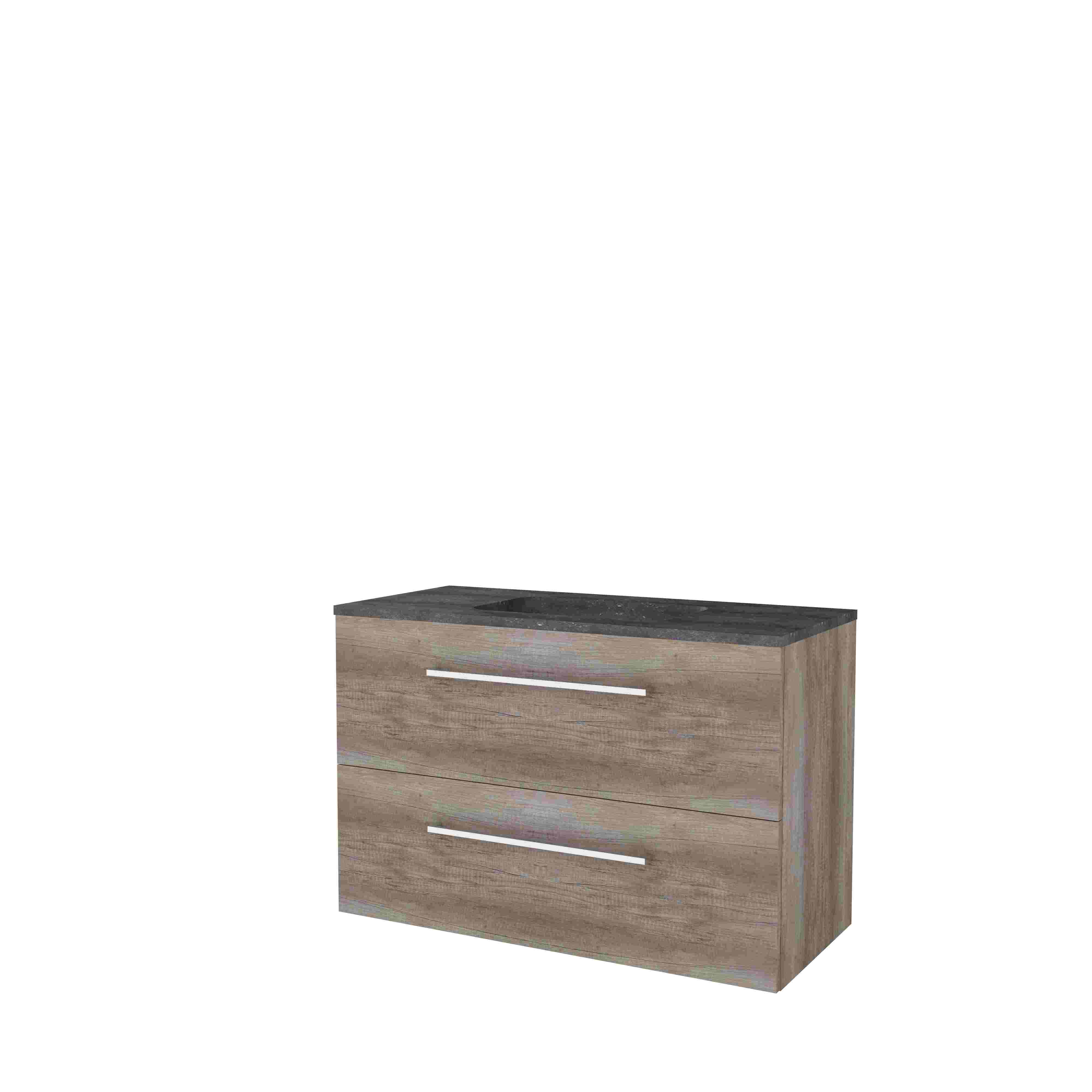 Basic Start 46 onderk. m. gr. incl. 2 la + hardst. wast. z. krgt. B1000xD460 Scotch Oak / 1813224