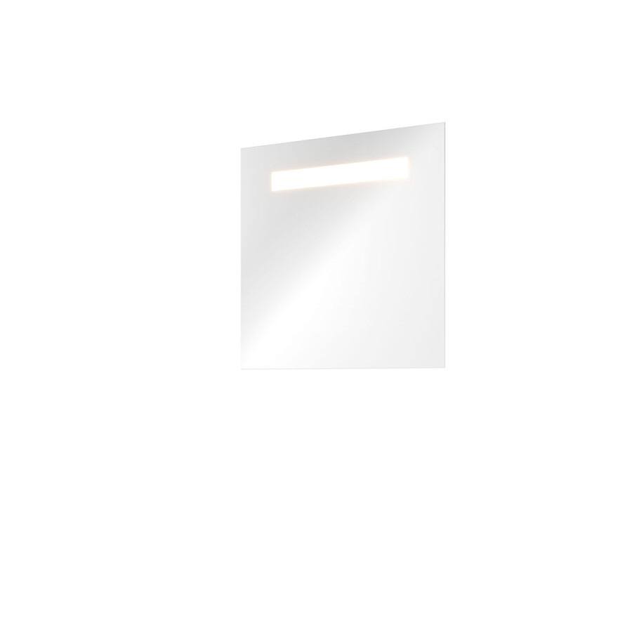 Basic spiegel op alu frame met geint. LED verl. 8408220 H600xB800xD30