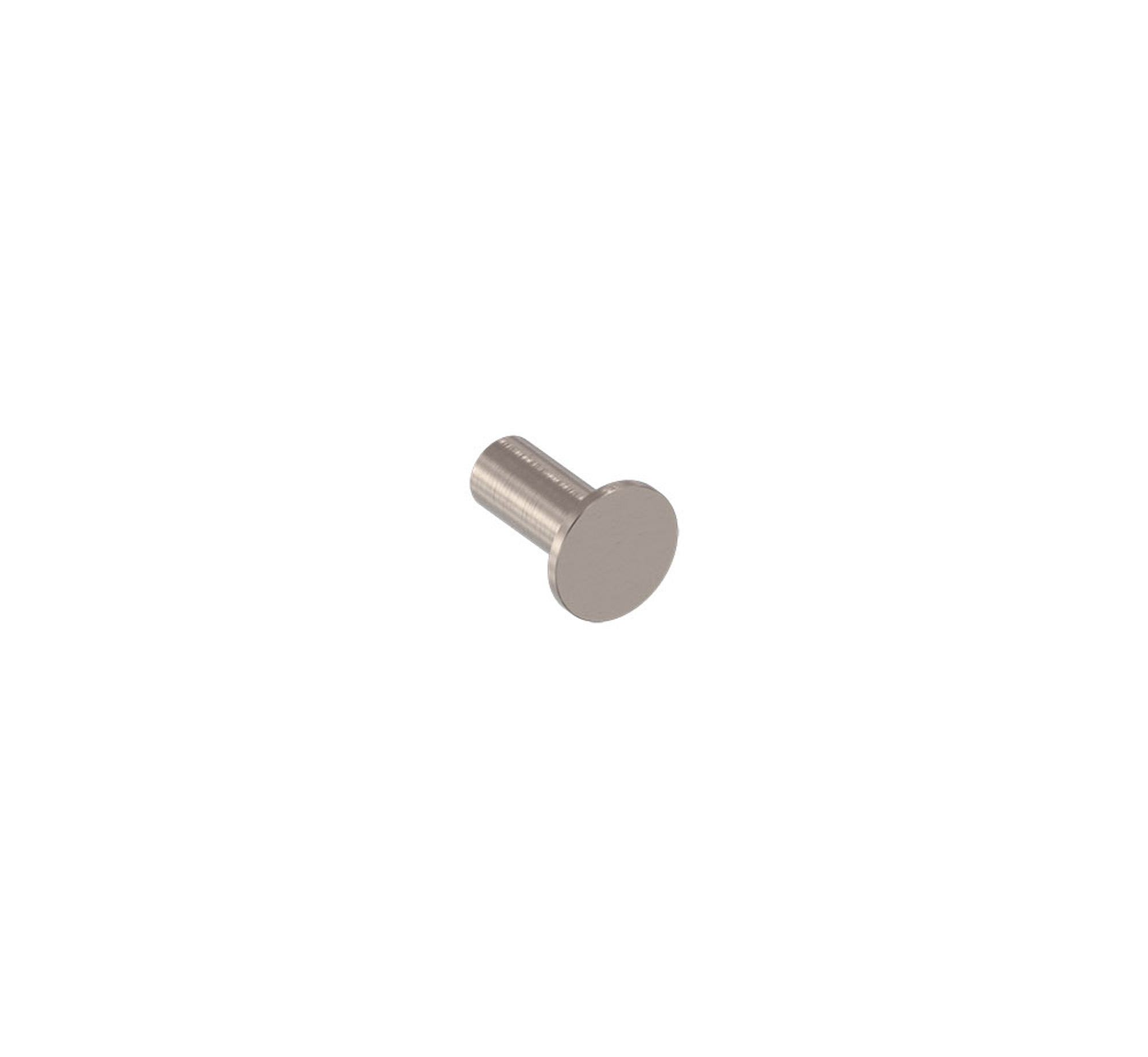 MAY Handdoekhaak 6808053 Geborsteld nickel PVD