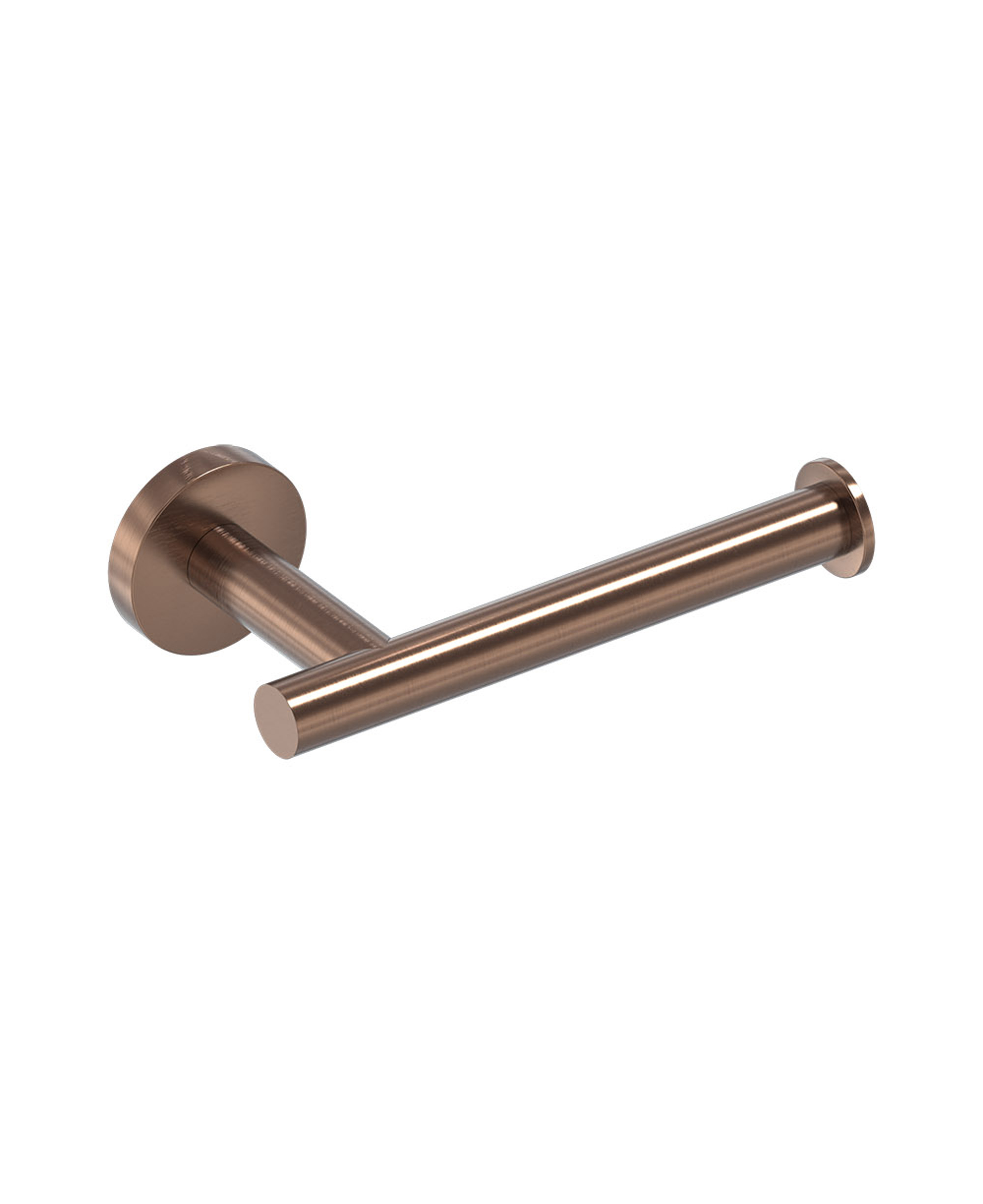 MAY Toiletrolhouder 6808105 Geborsteld mat koper PVD