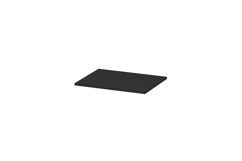 INK Topdeck 45 Afdekplaat t.b.v. onderk. gelakt 1240236 Mat zwart H20xB600xD450