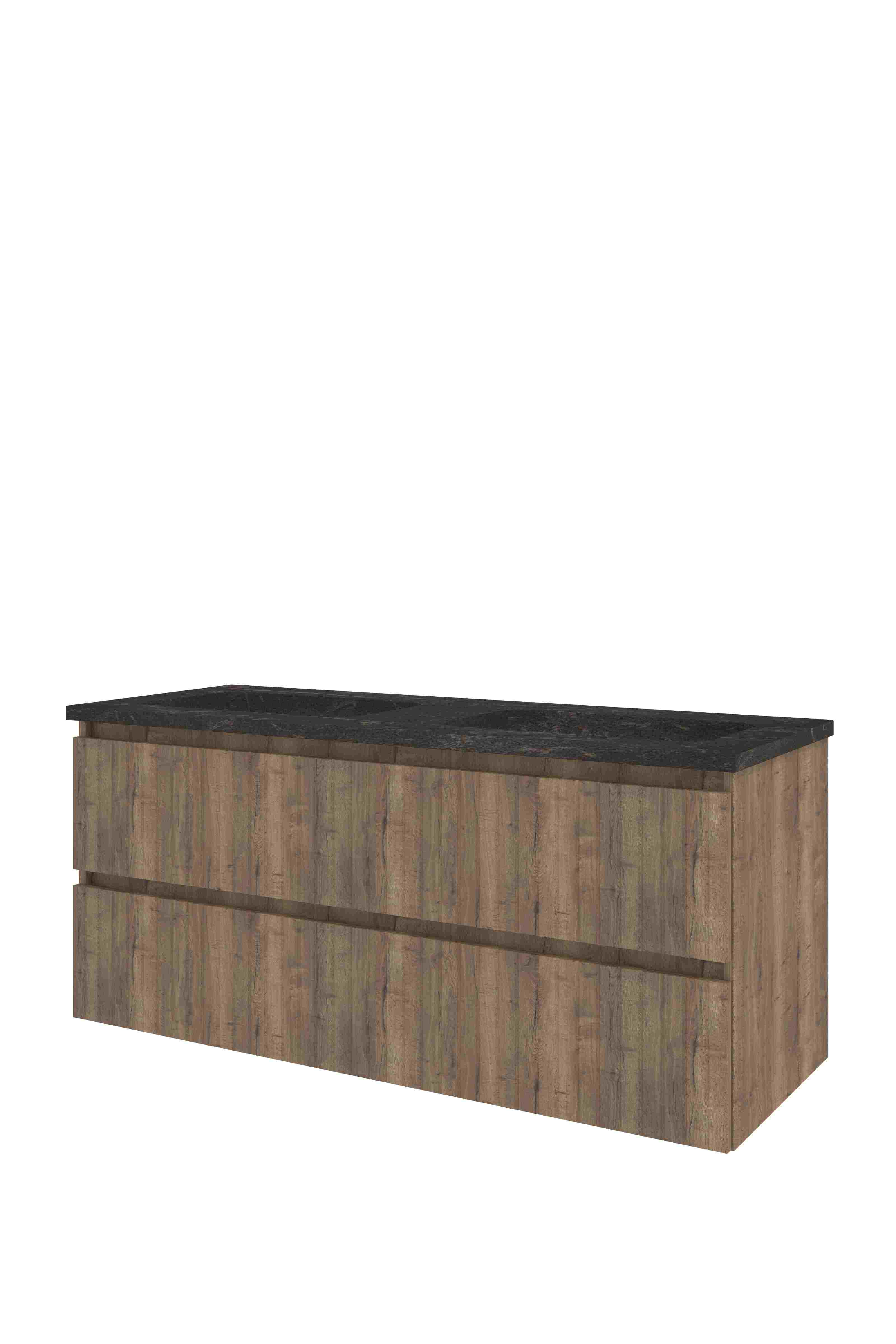 Proline Set hardsteen Elegant wast. z. krgt. en onderkast sym. gefr. 1818323 Terra oak/Blue stone 1200x460x545