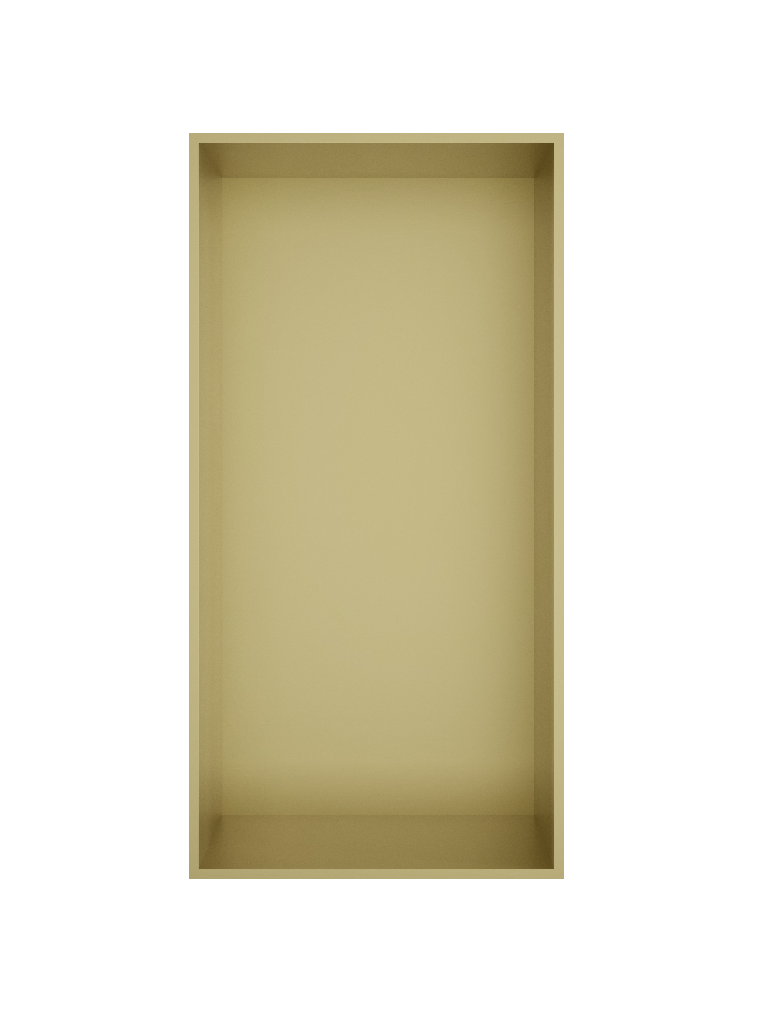 Hotbath More inbouwbox of inbouwnis 30x15x10cm frameless BOX015FBBP Geborsteld messing PVD