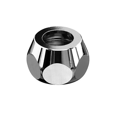 Schell konus klemschroefkoppeling chroom 1/2x10mm 265090699