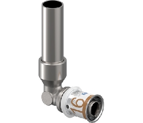 Uponor S Press Plus pers aansluit knie 16 lengte 350 1070678