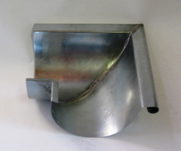 Zinken hoekstuk M44 buiten