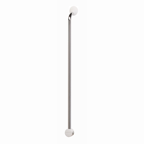 Linido verticale combi-beugel 1235mm LI2611018200 RVS gepolijst/wit