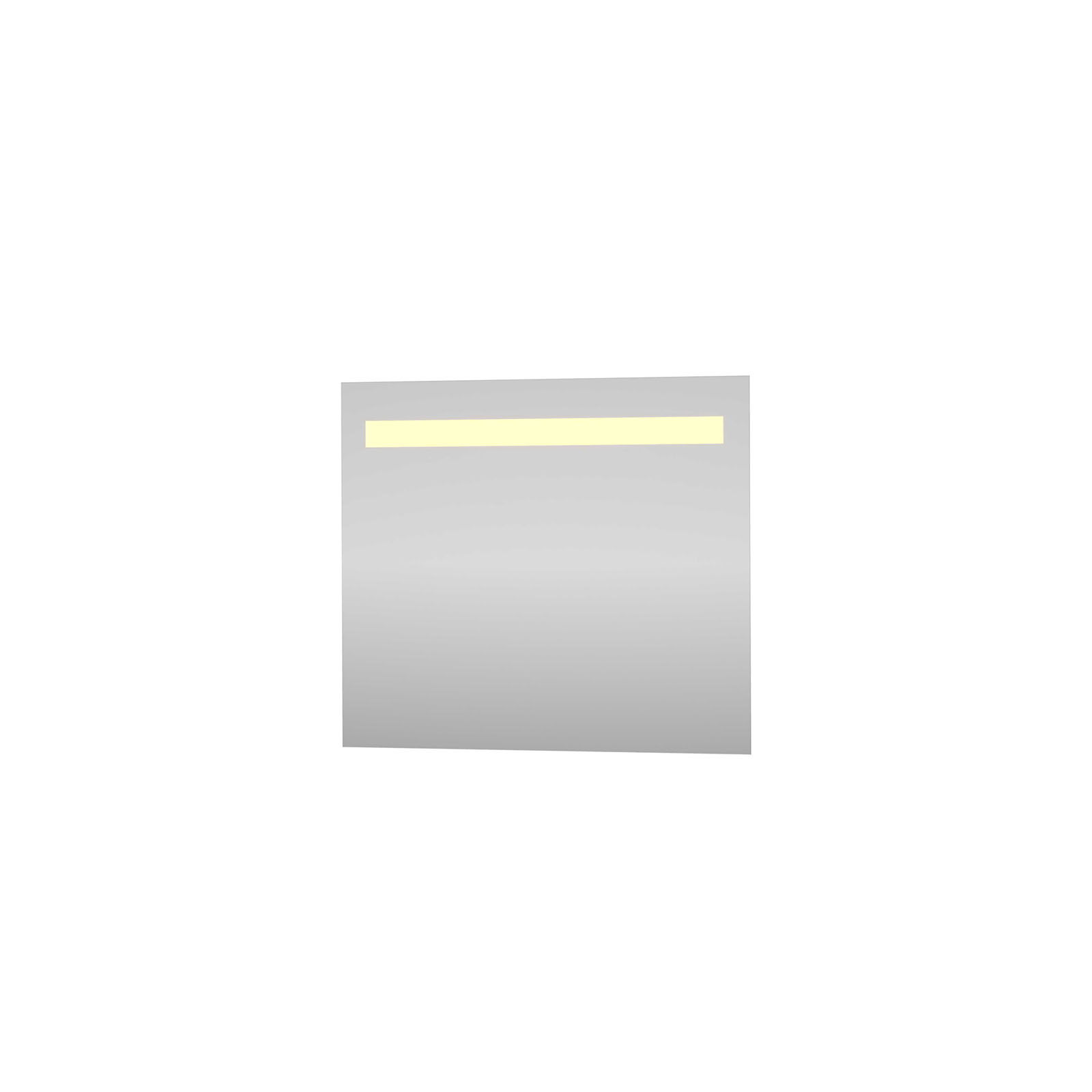 Proline Economic spiegel met geint. LED verl. 80cm 8408220 Spiegel H600xB800xD30