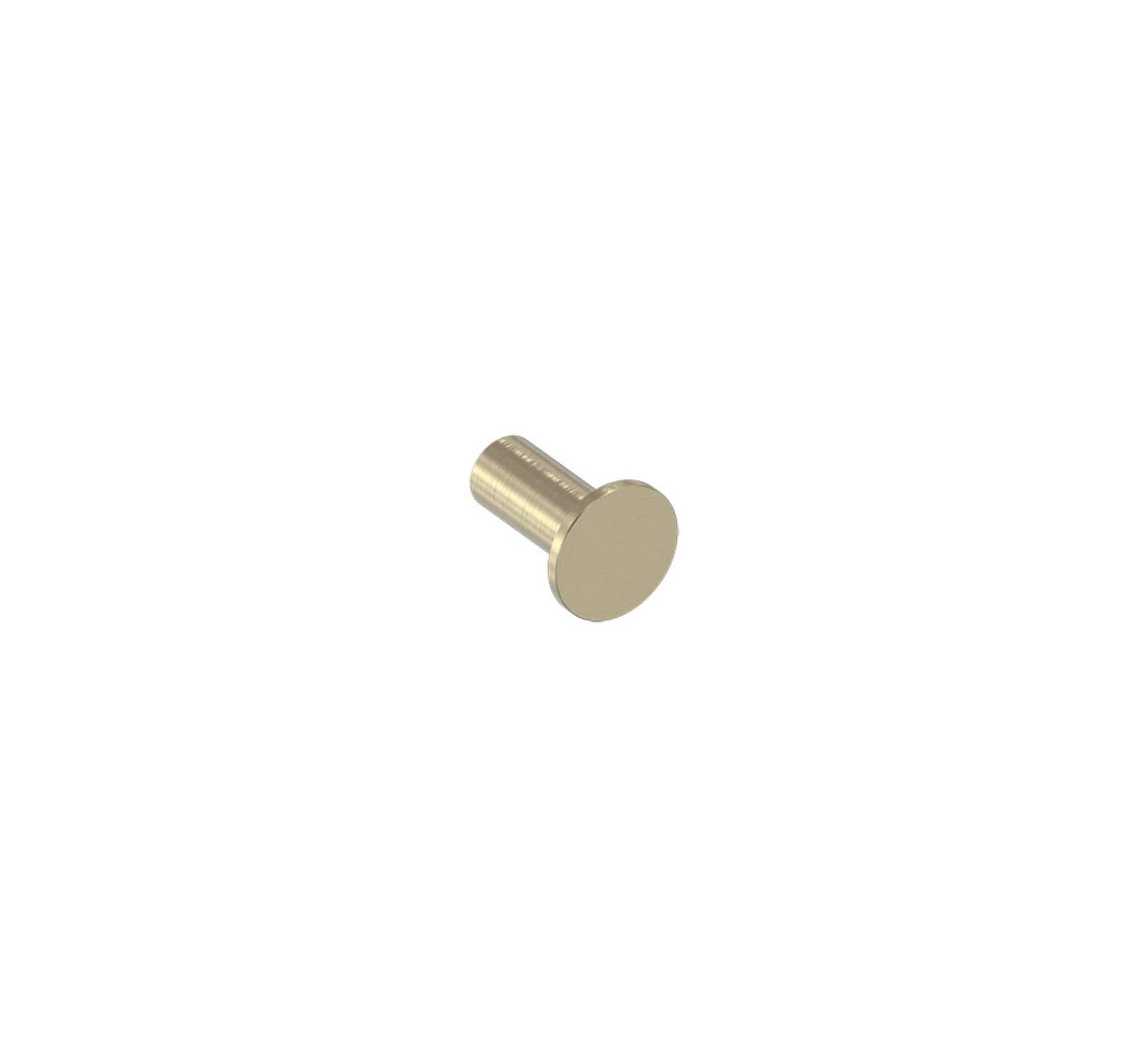 MAY Handdoekhaak 6808054 Geborsteld mat goud PVD
