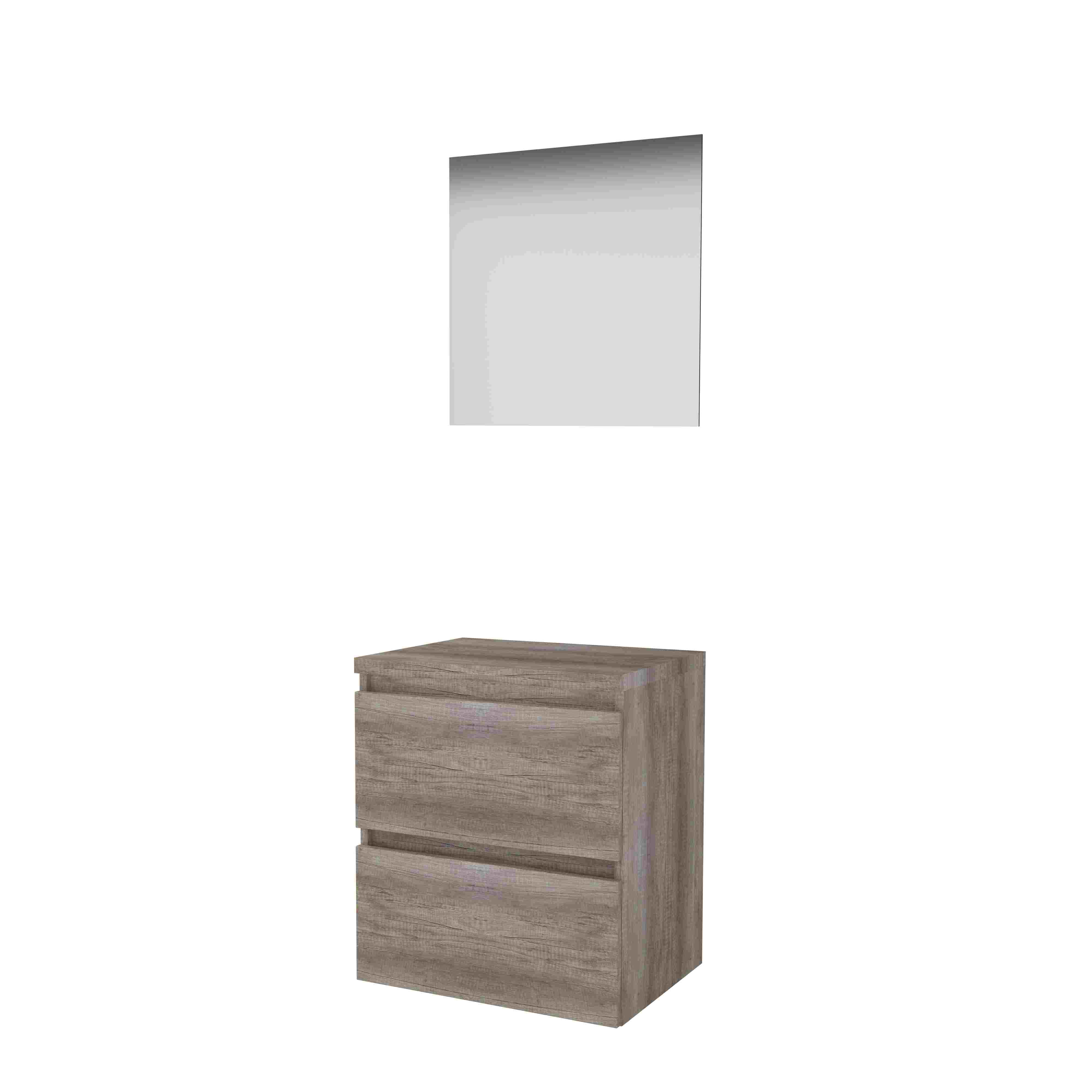 Basic Ultimate 46 onderk. GL incl. 2 la + afdekplaat incl. spg. m. LED ind. o+b B600xD460 Scotch Oak / 1813479