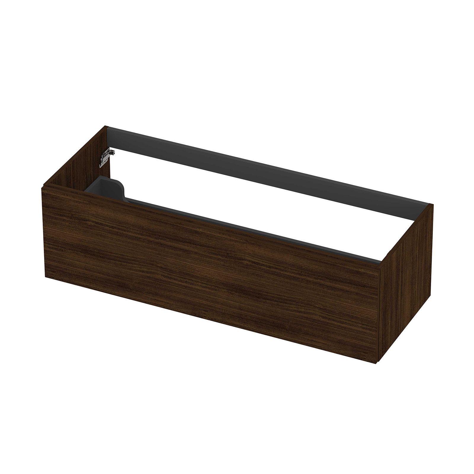 INK Onderkast 1L decor softclose tbv greep 1263106 Koper eiken B1200xD450xH350