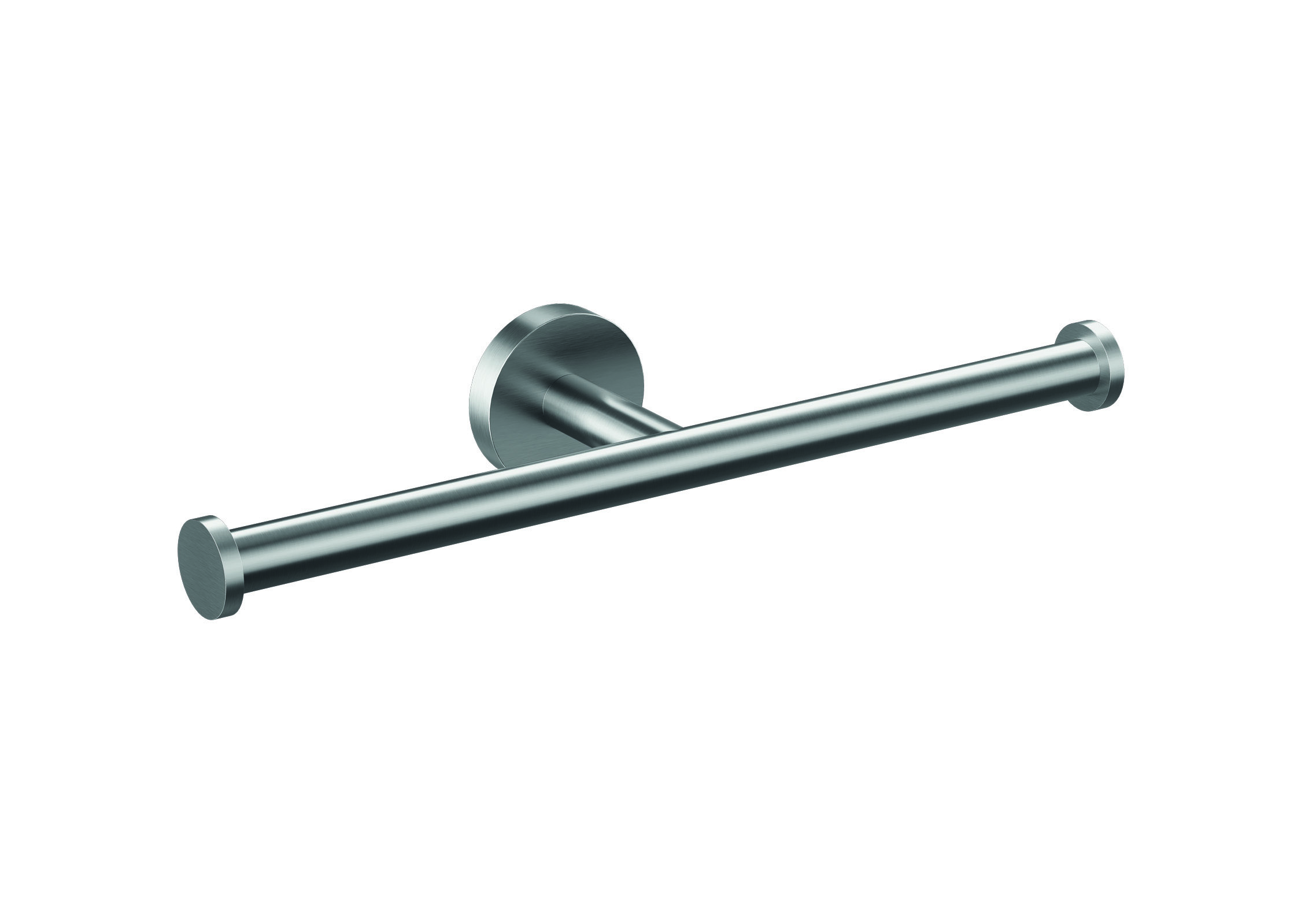 Luca dubbele toiletrolhouder LA921BN Geborsteld nikkel