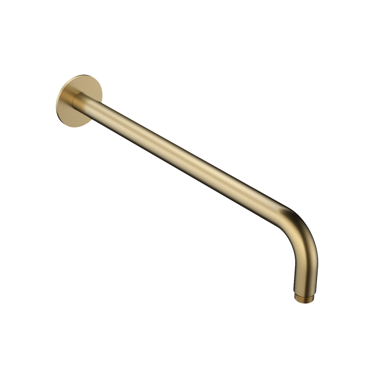 Hotbath Ace wandarm 42 cm AC450BBP Geborsteld messing PVD