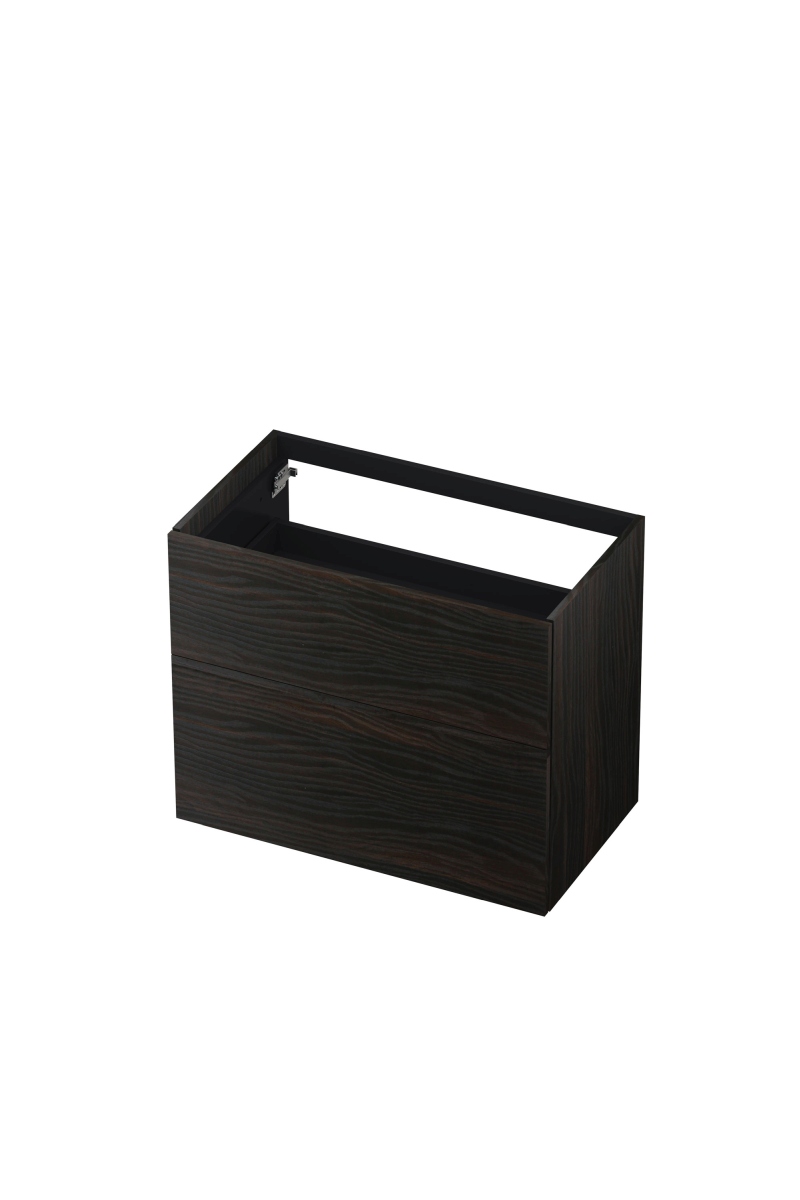 INK P2O onderkast 2 laden push to 1259025 Intens eiken H650xB800xD450