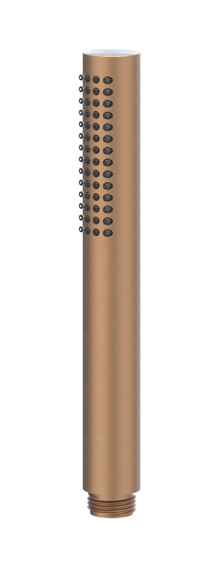 IVY Toebehoren Handdouche staafmodel met antikalk nozzels 6900355 gebr. mat koper PVD
