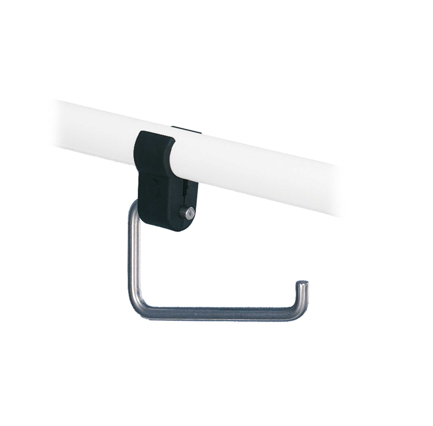 Linido toiletrolhouder LI2617000203 RVS g.zwart R9005