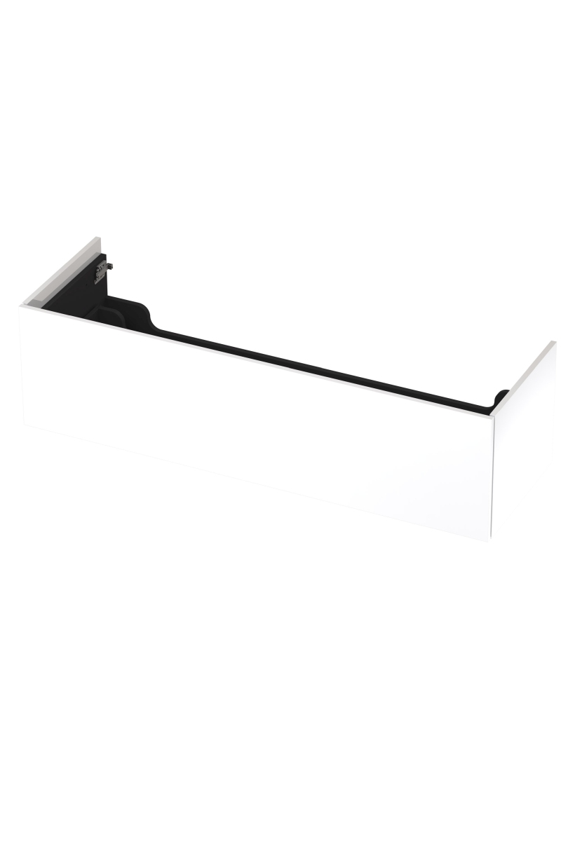 INK onderkast 1 lade push 2 open 1259804 Hoogglans wit H376xB1400xD450