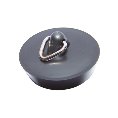 Plugstop 38.5 mm Zwart Kst. m. triangel
