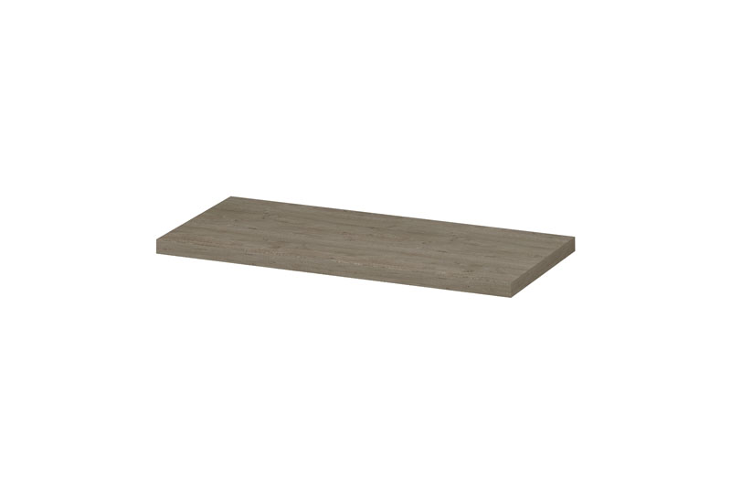INK Topdeck Afdekplaat t.b.v. onderkast hout decor 35mm dik 1258404 Greige eiken H35xB1000xD450