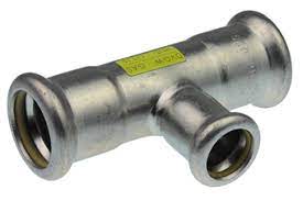 VSH XPress RVS gas verloop T stuk 54x22x54 6211018