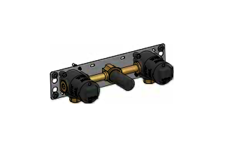 Hotbath inbouwdeelv inbouw wastafelkraan C105T CB105T CB106T HBCB105T