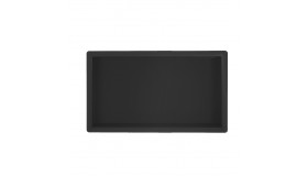 Inbouwnis 30x60x10cm mat zwart 33.2183