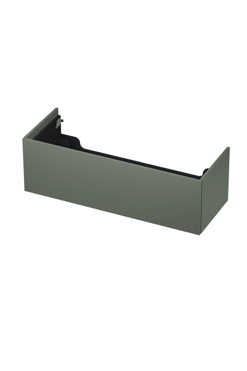 INK onderkast 1 lade push 2 open 1259773 mat beton groen H376xB1200xD450