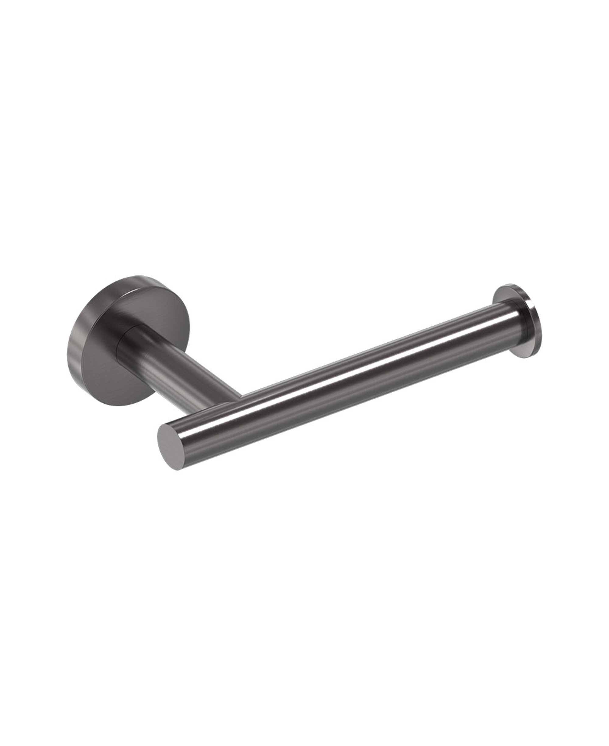 MAY Toiletrolhouder 6808106 Geborsteld carbon black PVD